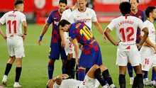 CĐV bức xúc vì Messi không bị đuổi sau pha đánh nguội cầu thủ Sevilla