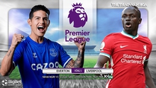 Nhận định bóng đá nhà cái Everton vs Liverpool. Ngoại hạng Anh Vòng 5. Trực tiếp K+ PM