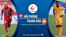 Nhận định bóng đá nhà cái. Hải Phòng vs Thanh Hóa. Trực tiếp bóng đá Việt Nam 2020