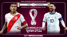 Soi kèo nhà cái Peru vs Argentina. Vòng loại World Cup 2022 khu vực Nam Mỹ