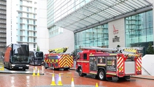 MU phát hoảng khi xe cứu hỏa đến khách sạn nơi đóng quân trước trận gặp Everton