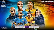 Nhận định bóng đá nhà cái Man City vs Wolves. K+PM trực tiếp bóng đá Ngoại hạng Anh