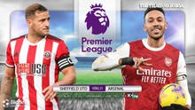 Nhận định bóng đá nhà cái Sheffield vs Arsenal. K+, K+PM trực tiếp Ngoại hạng Anh