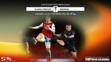 Nhận định bóng đá nhà cái Slavia Praha vs Arsenal. K+, K+PC trực tiếp bóng đá Cúp C2