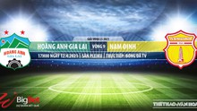 Soi kèo nhà cái HAGL vs Nam Định. BĐTV trực tiếp bóng đá V-League 2021