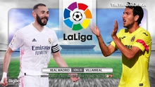 Soi kèo nhà cái Real Madrid vs Villarreal. Trực tiếp bóng đá La Liga vòng 38