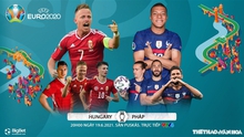 Nhận định kết quả Hungary vs Pháp. Nhận định bóng đá bóng đá EURO 2021. Trực tiếp VTV6, VTV3