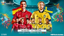 Kèo nhà cái Tây Ban Nha vs Thụy Điển. Nhận định bóng đá bóng đá EURO 2021. Trực tiếp VTV3