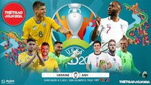 Nhận định kết quả. Nhận định bóng đá Anh vs Ukraina. VTV3 VTV6 trực tiếp bóng đá EURO 2021