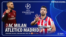 Nhận định bóng đá nhà cái AC Milan vs Atletico Madrid và nhận định bóng đá Cúp C1 Champions League (2h00, 29/9)