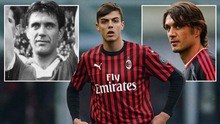 Paolo Maldini rạng rỡ khi con trai ghi bàn trong lần đầu đá chính cho Milan