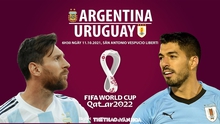 Nhận định bóng đá nhà cái Argentina vs Uruguay. Nhận định, dự đoán bóng đá World Cup 2022 (6h30, 11/10)