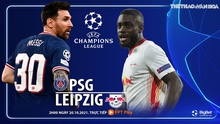 Nhận định bóng đá nhà cái PSG vs Leipzig. Nhận định, dự đoán bóng đá Cúp C1 (02h00, 20/10)