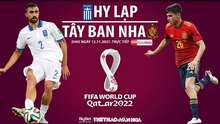 Soi kèo nhà cái Hy Lạp vs Tây Ban Nha. On Sports trực tiếp bóng đá vòng loại World Cup 2022 (2h45, 12/11)
