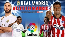 Soi kèo nhà cái Real Madrid vs Atletico Madrid. Nhận định bóng đá, dự đoán La Liga (3h00, 13/12)