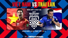 Soi kèo nhà cái Việt Nam vs Thái Lan. Nhận định, dự đoán bóng đá AFF Cup 2021 (19h30, 23/12)