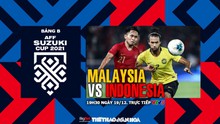 Nhận định bóng đá nhà cái Malaysia vs Indonesia. Nhận định, dự đoán bóng đá AFF Cup 2021 (19h30, 19/12)