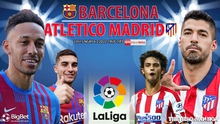Nhận định bóng đá nhà cái Barca vs Atletico Madrid. Nhận định, dự đoán bóng đá La Liga (22h15, 6/2)