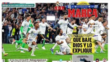 Báo Tây Ban Nha: 'Chỉ Chúa mới giải thích được vì sao Real Madrid loại Man City'