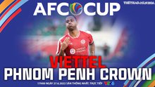 Nhận định bóng đá nhà cái Viettel vs Phnom Penh Crown. Nhận định, dự đoán bóng đá AFC Cup (17h00, 27/6)