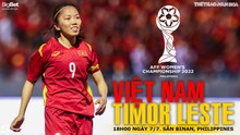 Soi kèo nhà cái nữ Việt Nam vs Timor Leste. Nhận định, dự đoán bóng đá nữ Đông Nam Á (18h00, 11/7)