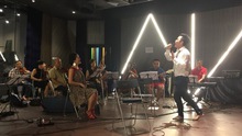 Hồng Nhung và Tùng Dương tập luyện cho đêm nhạc 'Tình yêu Hà Nội phố'