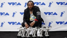 Kendrick Lamar giành 6 giải thưởng tại VMA 2017: Vinh quang từ 'âm nhạc của con người'