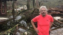 Cận cảnh hòn đảo của tỷ phú Richard Branson bị siêu bão Irma phá hủy tan hoang