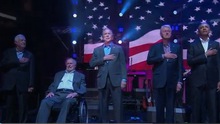 VIDEO: 5 cựu Tổng thống Mỹ đứng chung một sân khấu