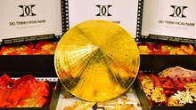 Giới thiệu nón lá Việt dát vàng 9999 ở Australia