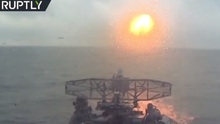 NATO điều tiêm kích tới Đông Âu, khinh hạm Nga ồ ạt phóng tên lửa hạ gục kẻ thù