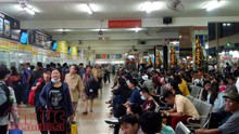 Ngày đầu nghỉ Tết Dương lịch: Người dân ùn ùn rời TP Hồ Chí Minh