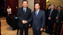 Bộ trưởng Nguyễn Ngọc Thiện thăm và làm việc với Bộ trưởng Bộ Văn hóa Trung Quốc Lạc Thụ Cương