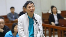 Phiên tòa xét xử Trịnh Xuân Thanh vụ tham ô tài sản tại PVP Land sáng 25/1