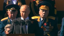 Tổng thống Nga Putin đọc diễn văn tại Quảng trường Đỏ: 'Ngày Chiến thắng là một ngày thiêng liêng'