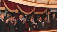 Chủ tịch nước Trần Đại Quang và Phu nhân dự hòa nhạc kỷ niệm 45 năm quan hệ ngoại giao Việt - Nhật