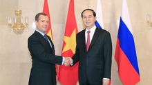 Thủ tướng Liên bang Nga Dmitry Medvedev chia buồn về việc Chủ tịch nước Trần Đại Quang từ trần