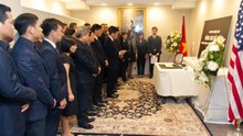 Đại sứ quán Việt Nam tại Hoa Kỳ tổ chức lễ viếng nguyên Tổng Bí thư Đỗ Mười