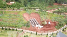 Chủ đầu tư tự tháo dỡ công trình trái phép tại hồ Tuyền Lâm, Đà Lạt