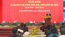 Lễ kỷ niệm 45 năm Ngày Giải phóng miền Nam, thống nhất đất nước tại Thành phố Hồ Chí Minh