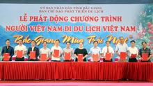 Khai mạc Chương trình 'Người Việt Nam đi du lịch Việt Nam' với chủ đề 'Bắc Giang mùa trái ngọt'