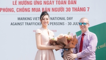 Hoa hậu Lương Thuỳ Linh hưởng ứng 'Ngày toàn dân phòng chống mua bán người'