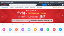 Sàn thương mại điện tử Fado.vn ngừng kinh doanh H&M vô thời hạn