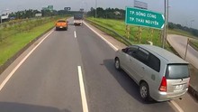 Xử lý nữ tài xế lùi xe trên cao tốc Hà Nội - Thái Nguyên