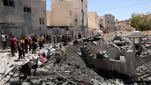 Xung đột Israel-Palestine: Máy bay Israel không kích dữ dội thành phố Gaza