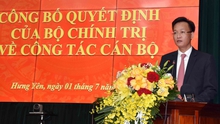 Ông Nguyễn Hữu Nghĩa được điều động làm Bí thư Tỉnh ủy Hưng Yên