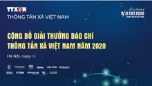 Công bố Giải thưởng báo chí TTXVN năm 2020 và phát động Giải năm 2021