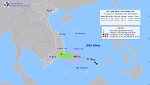 Chiều tối 26/10, áp thấp nhiệt đới suy yếu, từ Thừa Thiên-Huế trở vào mưa to