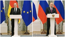 Tổng thống Nga thảo luận với Thủ tướng Đức về Ukraine