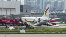 Trung Quốc: Hơn 40 hành khách bị thương trong sự cố máy bay bốc cháy tại Trùng Khánh